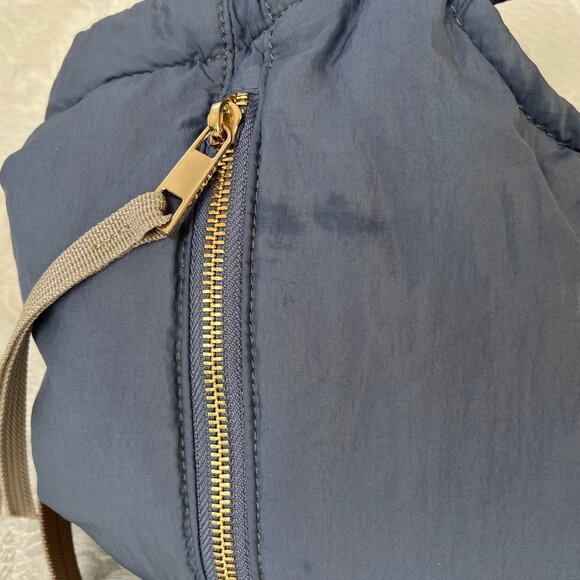 Vince Camuto Harlo Tote Pouchy Purse Handbag Crossbody Blue - Picture 15 of 16